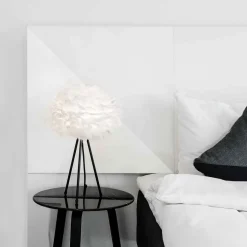 UMAGE Eos Mini bordlampe hvid, sort trefod