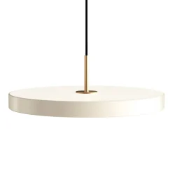 UMAGE LED-hængelampe Asteria Medium perlemor/messing Ø 43 cm