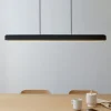 UMAGE LED-hængelampe Hazel Branch, sort/messing, 100 cm
