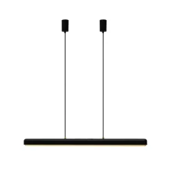UMAGE LED-hængelampe Hazel Branch, sort/messing, 100 cm