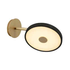 UMAGE LED-væglampe Asteria Short, sort, 25 cm, stik