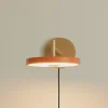 UMAGE LED-væglampe Asteria Short, orange, 25 cm, stik