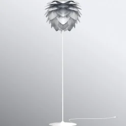 UMAGE Silvia medium gulvlampe, stål