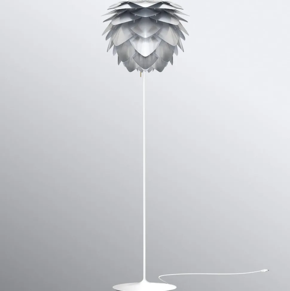 UMAGE Silvia medium gulvlampe, stål