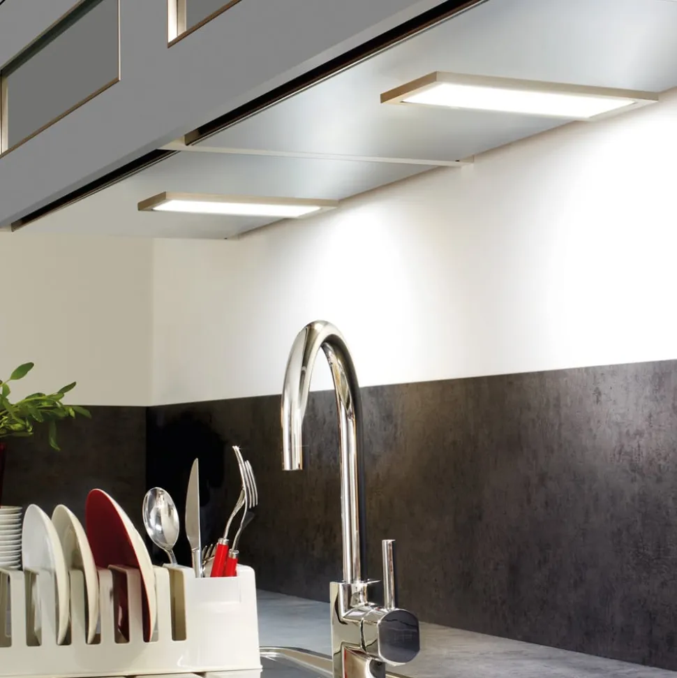 Underskabsbelysning LED Sky stål 4.000K