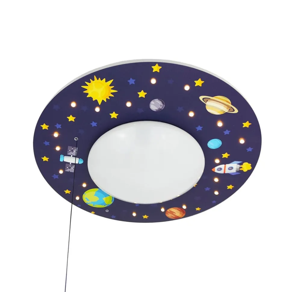 Univers loftlampe med LED-stjernehimmel