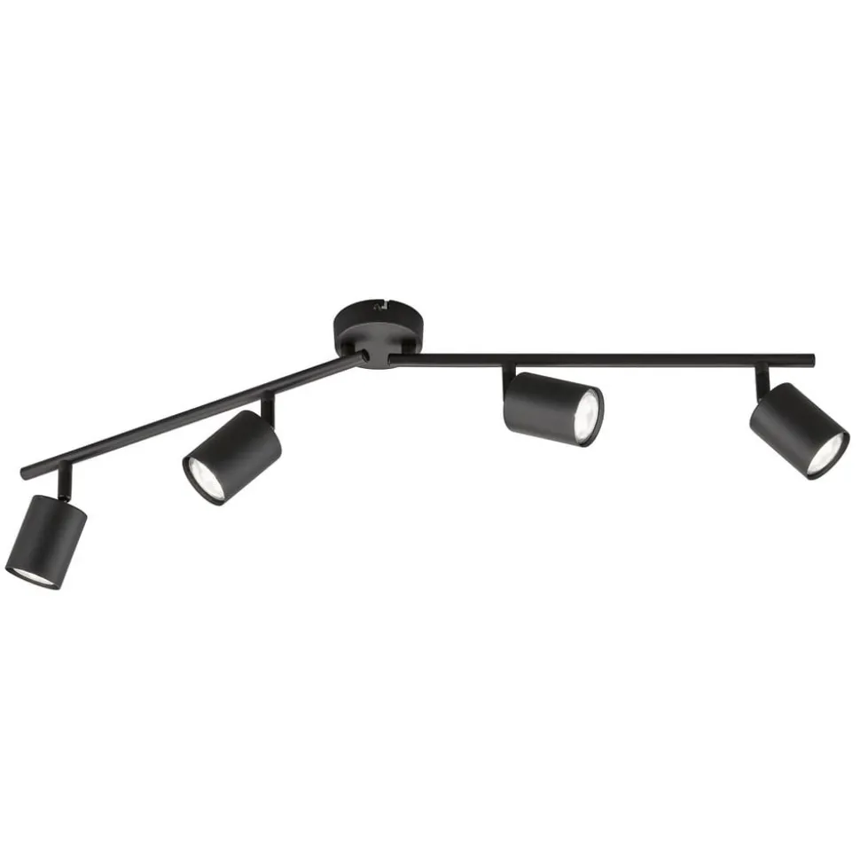 Vano LED-loftspot, sort, 4 lyskilder