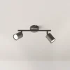 Vano LED-loftspot, sort, 2 lyskilder
