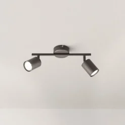 Vano LED-loftspot, sort, 2 lyskilder