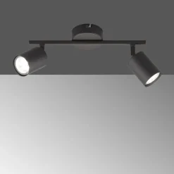 Vano LED-loftspot, sort, 2 lyskilder