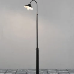 Vega lygtepæl, sort, 1 lyskilde, 240 cm