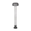 Vejlampe Fraser, grå/betonlook, aluminium, IP54, højde 84,5 cm