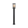 Vejlampe Gracey, højde 100 cm, sort, stål, IP54