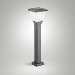 Vejlampe Lena, 60 cm, mørkegrå, metal, E27, IP65