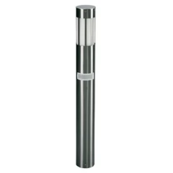 Vejlampe 475, stål, højde 90 cm, bevægelsessensor