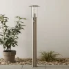 Vejlampe York, stål, bevægelsessensor, IP44