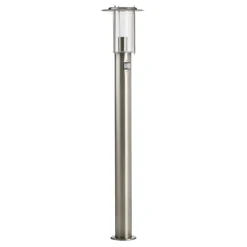 Vejlampe York, stål, bevægelsessensor, IP44