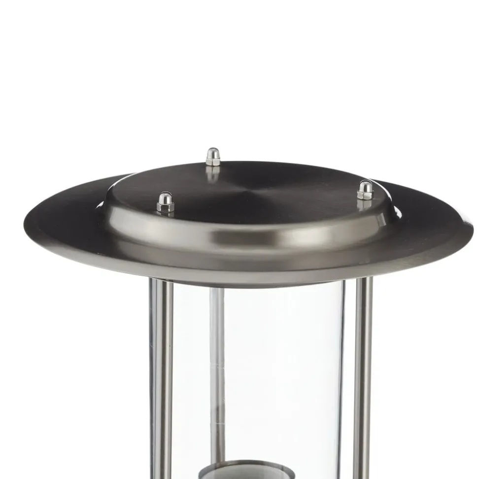 Vejlampe York, stål, bevægelsessensor, IP44