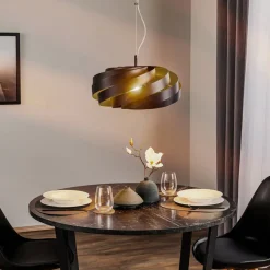 Vento hængelampe, sort, Ø 50 cm, metal, E27