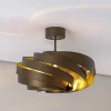 Vento loftlampe, kaffebrun, Ø 50 cm