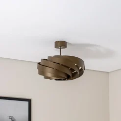 Vento loftlampe, kaffebrun, Ø 50 cm