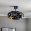 Vento loftlampe, sort, Ø 50 cm, metal, E27