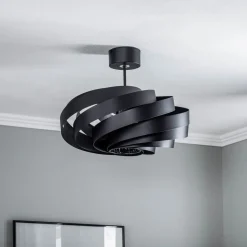 Vento loftlampe, sort, Ø 50 cm, metal, E27
