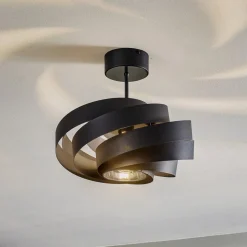 Vento loftlampe, sort, Ø 40 cm, metal, E27