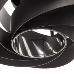 Vento loftlampe, sort, Ø 40 cm, metal, E27