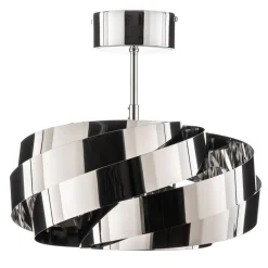Vento loftslampe, krom nikkelfarvet, Ø 40 cm, metal