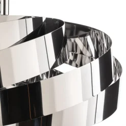 Vento loftslampe, krom nikkelfarvet, Ø 40 cm, metal