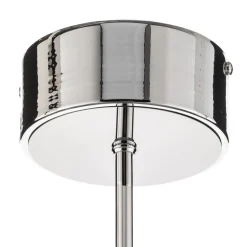 Vento loftslampe, krom nikkelfarvet, Ø 40 cm, metal