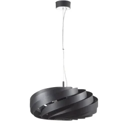 Vento-pendel, sort, Ø 60 cm, metal, E27