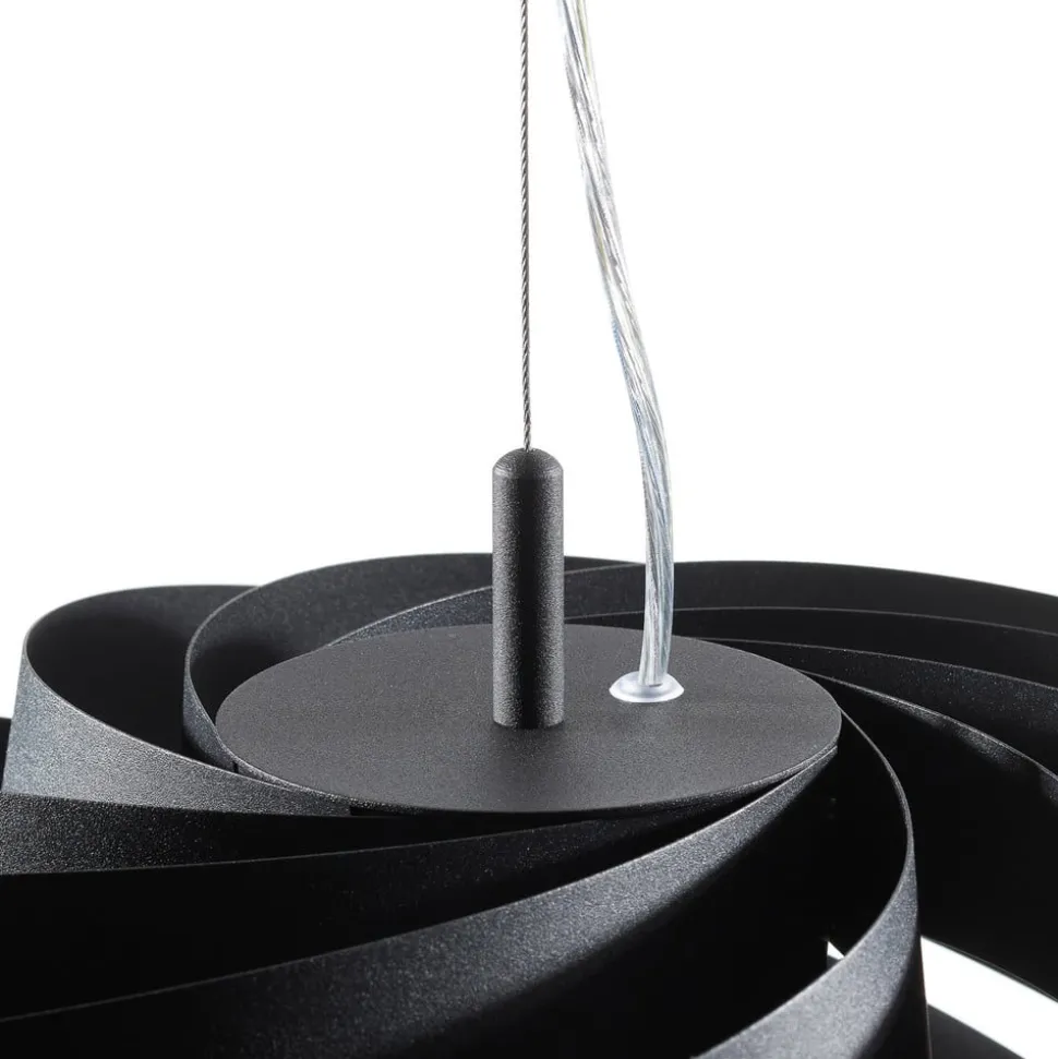 Vento-pendel, sort, Ø 60 cm, metal, E27