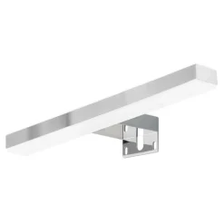 Veronica LED-spejllampe, bredde 30 cm, krom