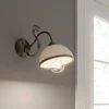 Væglampe Antica i landlig stil, 1 lyskilde