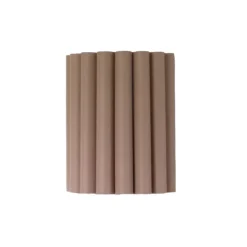 Væglampe Aria, cappucino, mikrofiber, E27