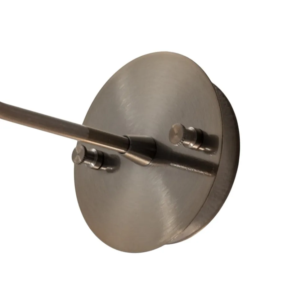 Væglampe Berceste, guld, metal, højde 23 cm, E27