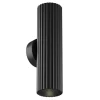 Væglampe Calipso, sort, højde 20 cm metal 2xGU10 op/ned