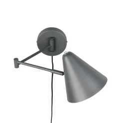 Væglampe Cosima, antracit, udhæng 54 cm, metal