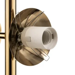 Væglampe Dione, 3 lyskilder, guld