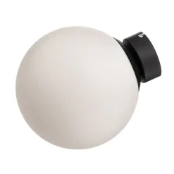 Væglampe Dione, vægbeslag sort