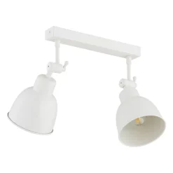 Væglampe Emoti, beige, 2 lyskilder, stål, længde 27 cm