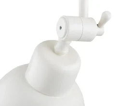 Væglampe Emoti, beige, 2 lyskilder, stål, længde 27 cm