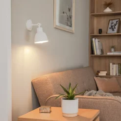 Væglampe Emoti, 1 lyskilde, hvid