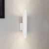 Væglampe Eye Cut, hvid
