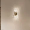 Væglampe Kirpi 3092 op/ned bredde 23cm guld