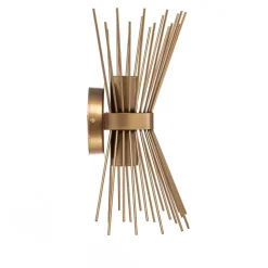 Væglampe Kirpi 3092 op/ned bredde 23cm guld