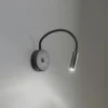 Væglampe Lagos USB, 27 cm, sort, læselampe, G9