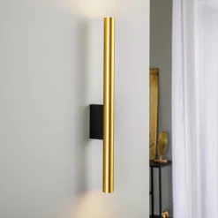 Væglampe Laser, messing